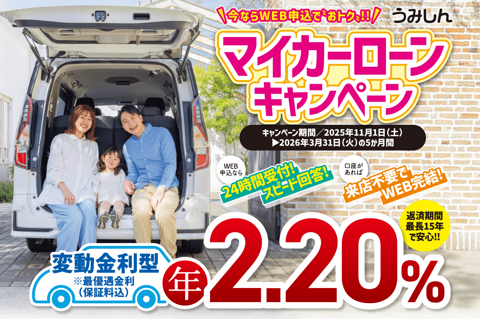 マイカーローンキャンペーン